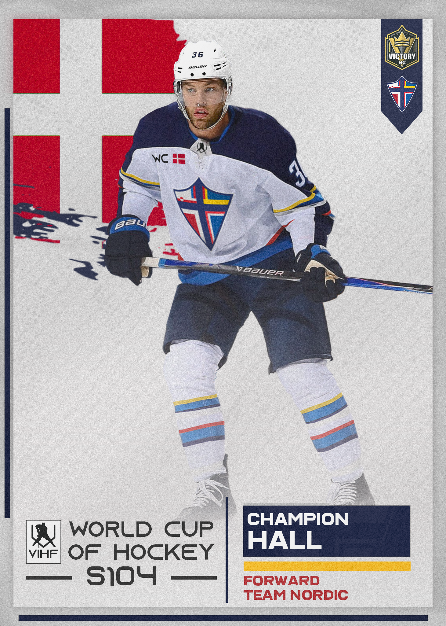 Champion Hall card
